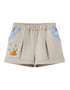 Toddler Girl Strength Cotton Twill Embroidered Shorts