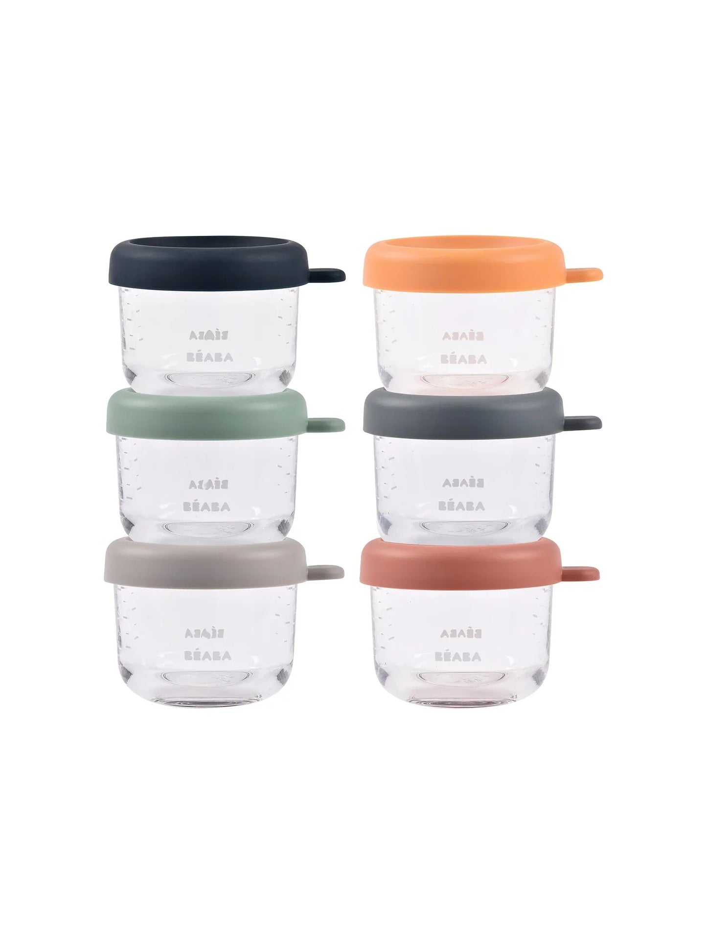 Set Of 6 Conservation Glass Jars