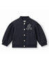 Girls Embroidered Logo Bomber Jacket