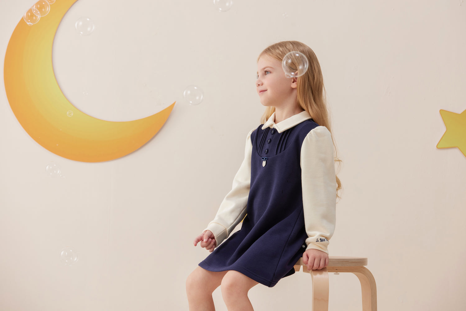 Vauva x Le Petit Prince Vauva x Le Petit Prince - Girls Long Sleeve Dress Dresses