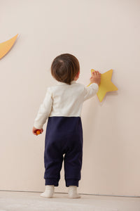 Vauva x Le Petit Prince - Baby Boy Romper-model image back