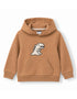 Kids Dino Towel Patch Fleece Hoodie