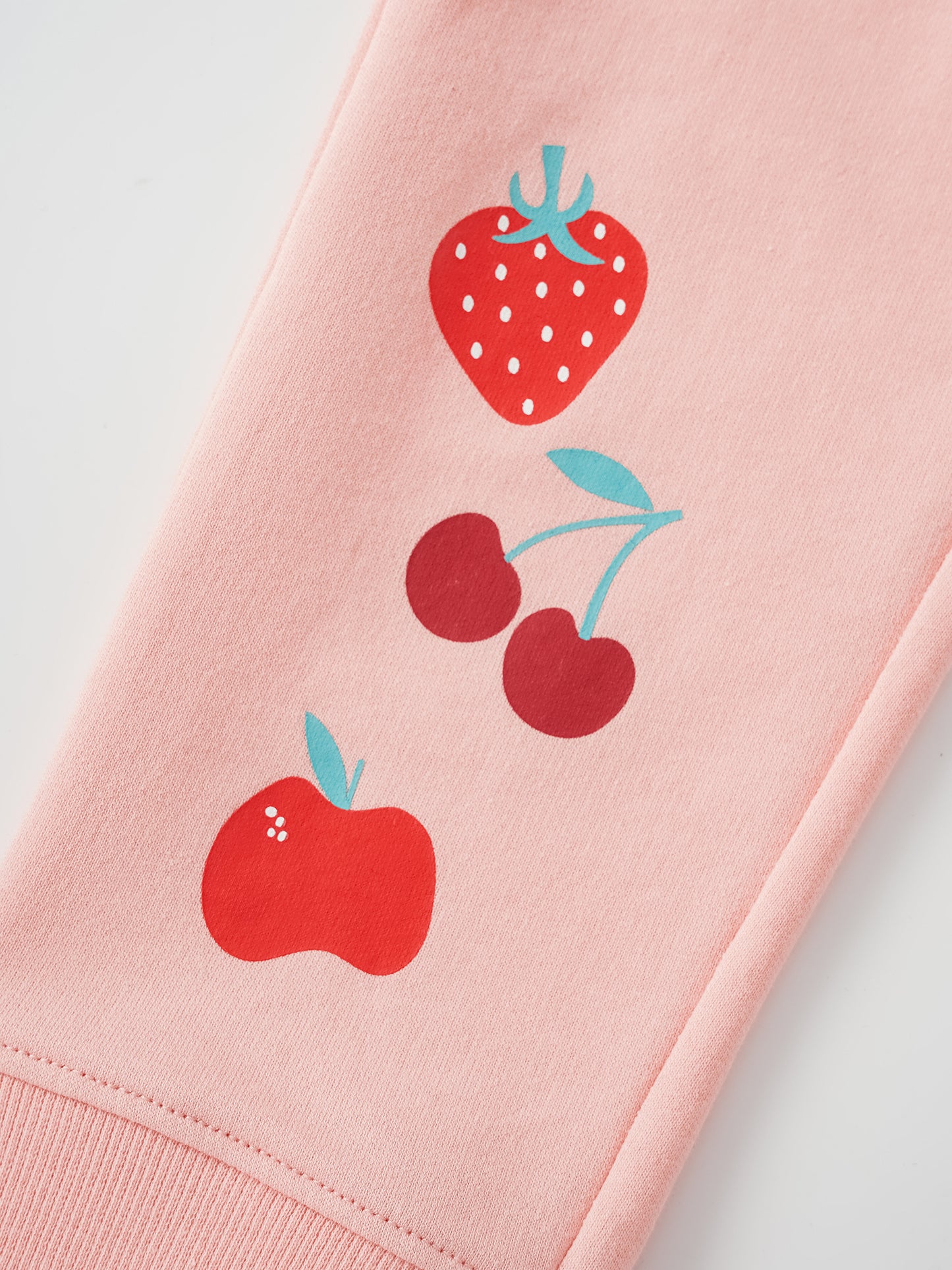 Kid Berries Print Sweatpants