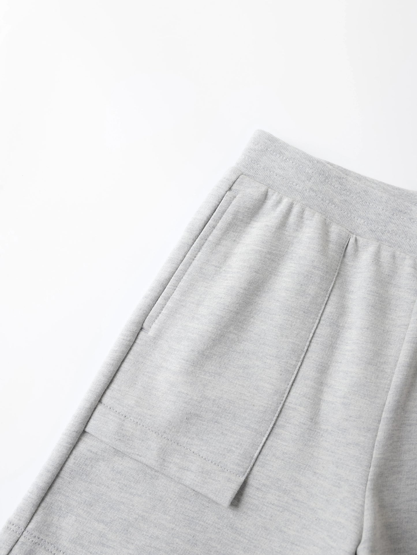 Kid Logo Patch Sweat Shorts