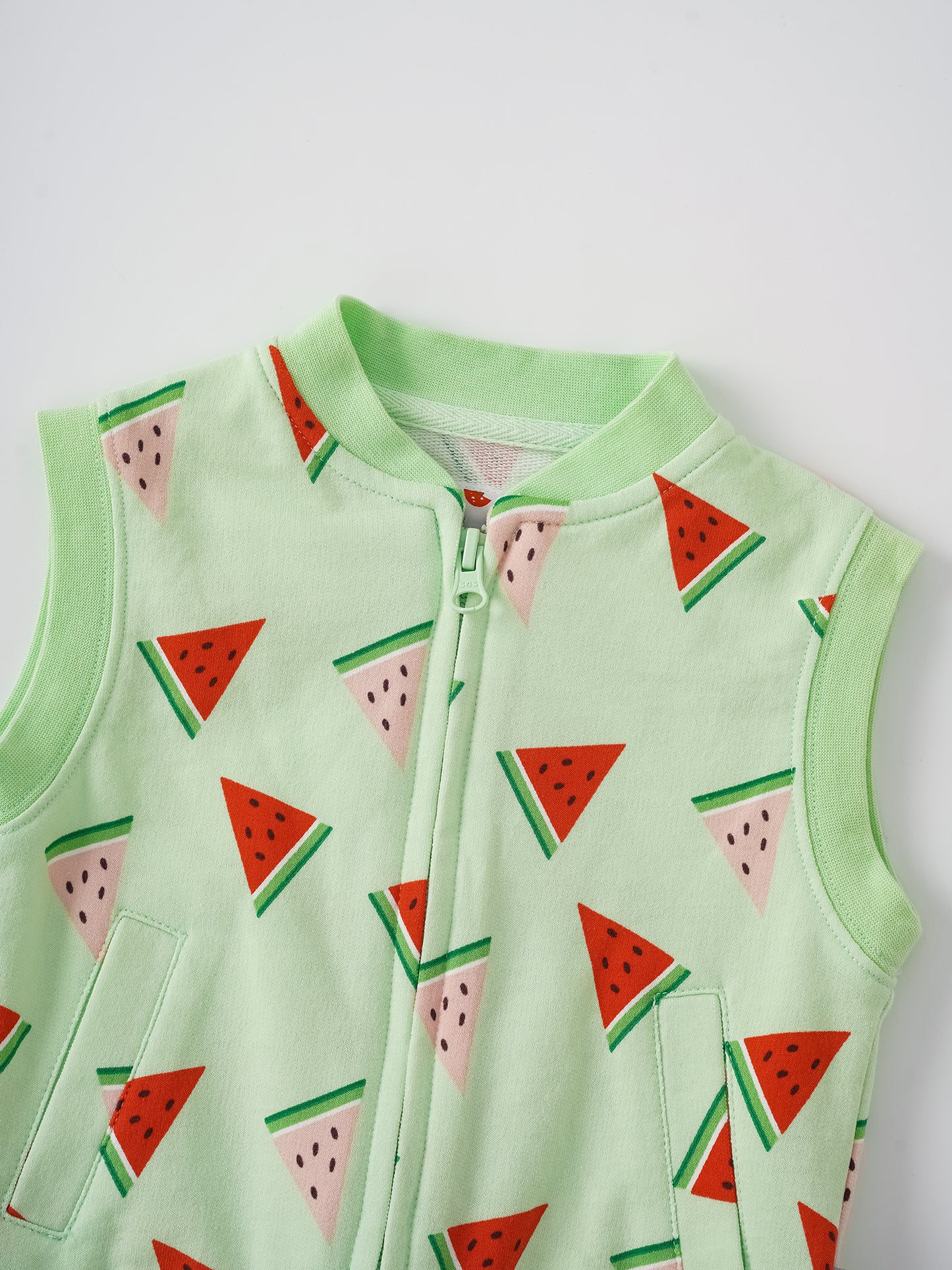 Baby All-Over Watermelon Print Gilet