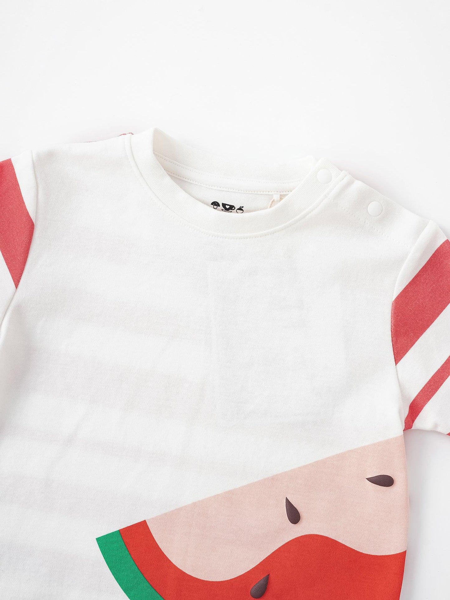 Baby Short Sleeve Watermelon Print Tee