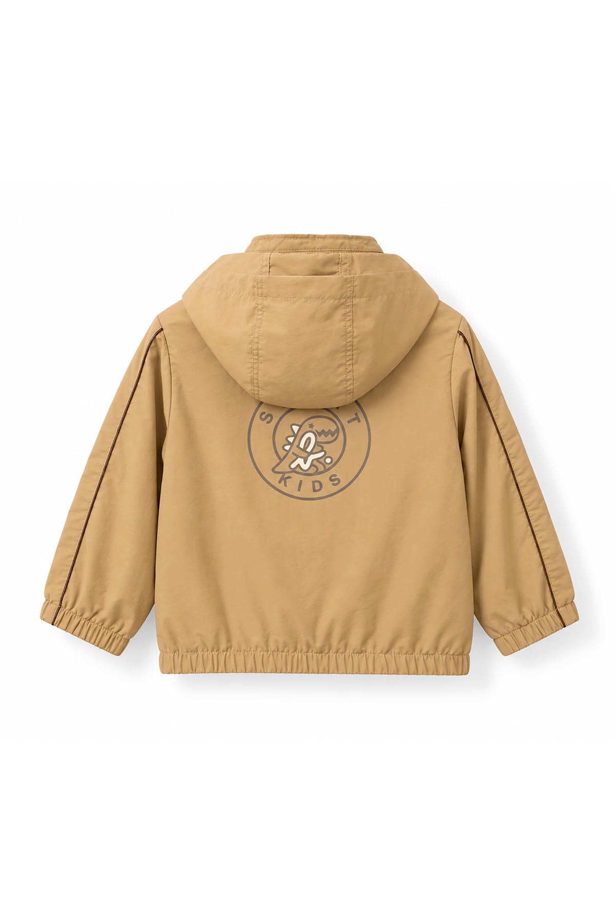 Boys Logo Badge Hooded Windbreaker