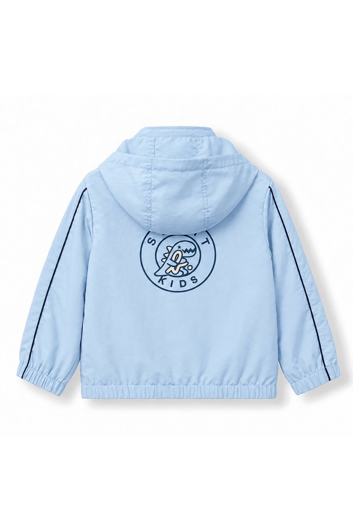 Boys Logo Badge Hooded Windbreaker