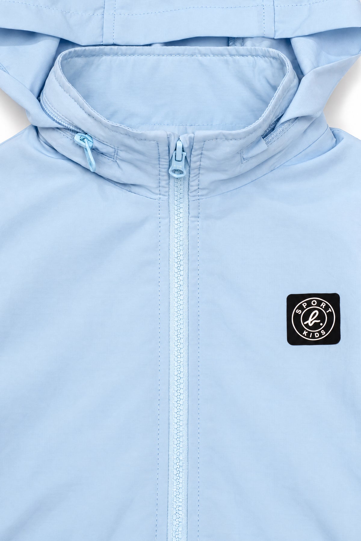 Boys Logo Badge Hooded Windbreaker