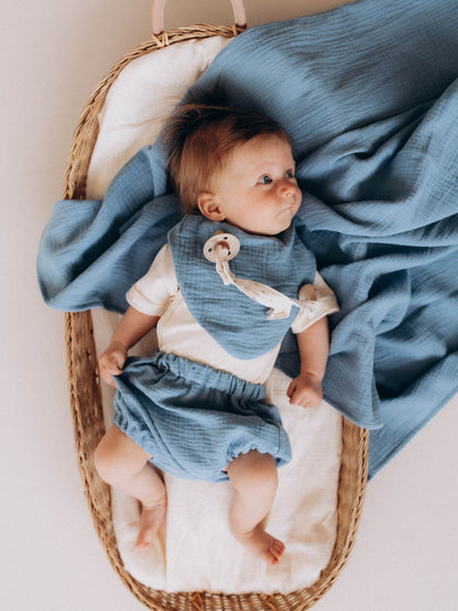 Muslin Pacifier Clip (GOTS)