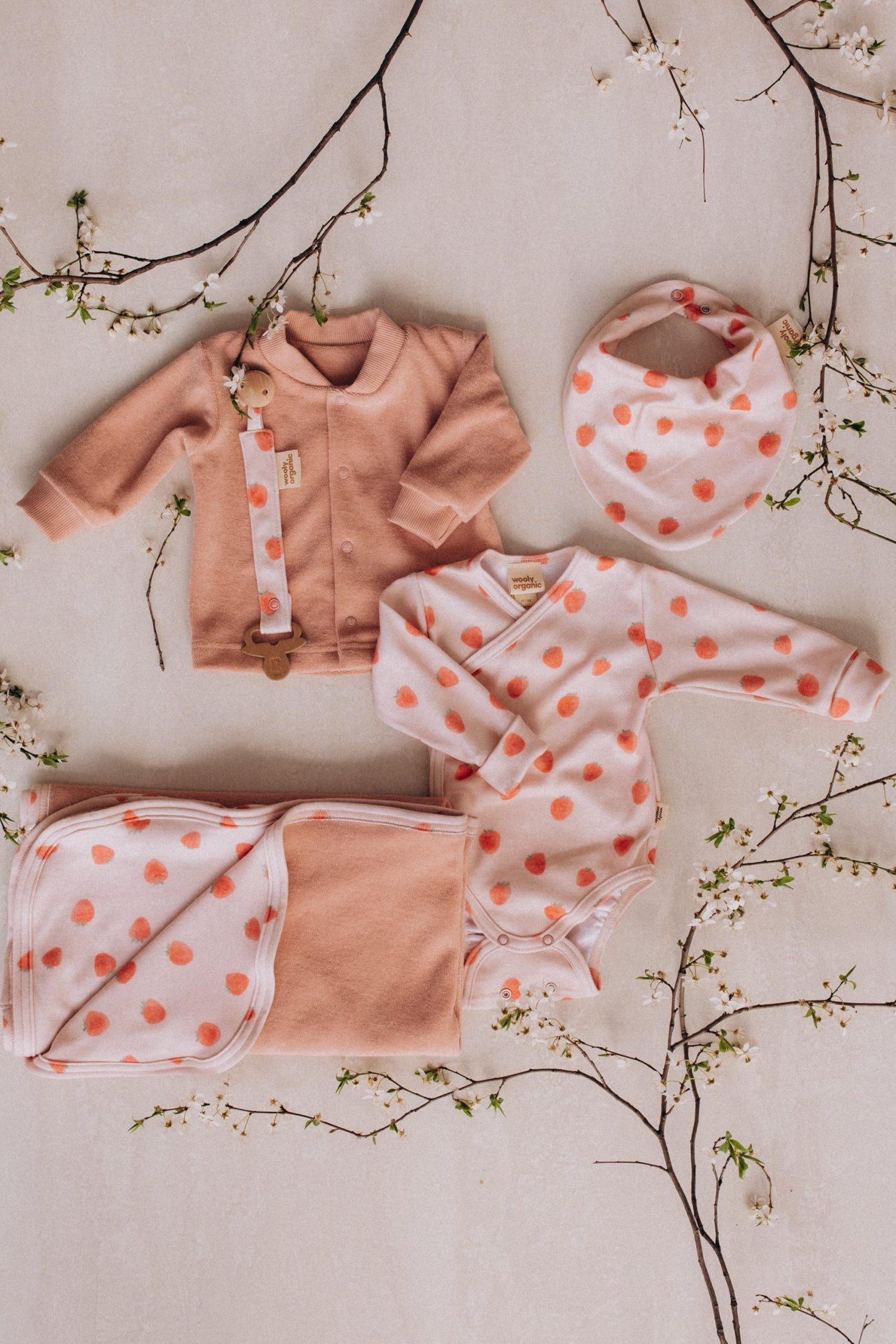 Longsleeve Wrap Bodysuit (GOTS)