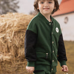 VAUVA Vauva FW23 - Boys Sports Casual Jacket (Green) Coat & Jacket