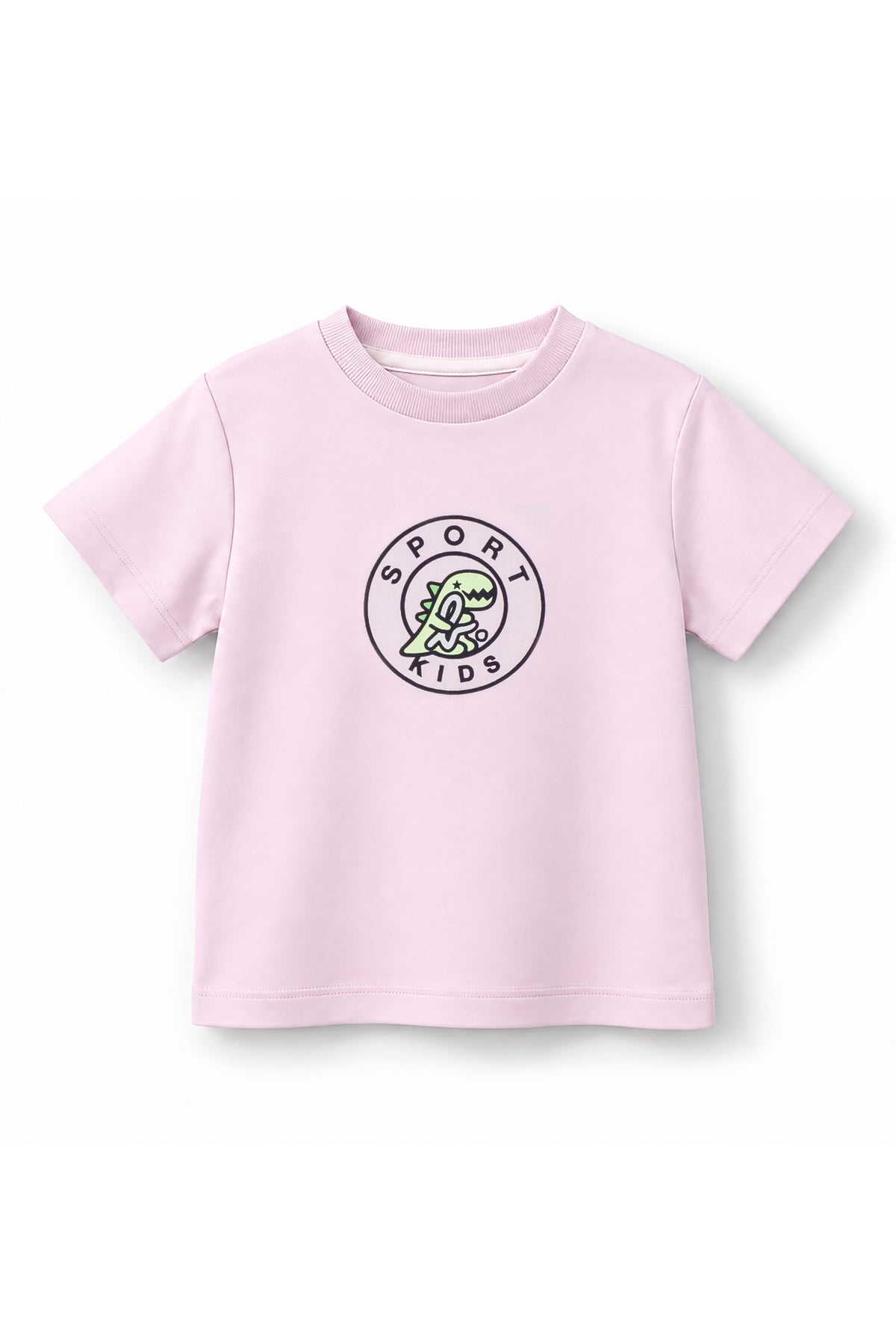 Kids Dino Logo Short Sleeve T-Shirt