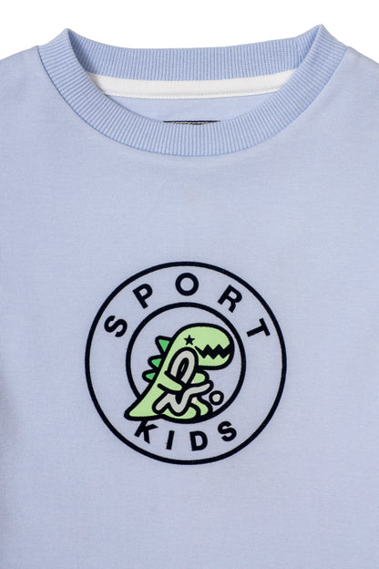Kids Dino Logo Short Sleeve T-Shirt
