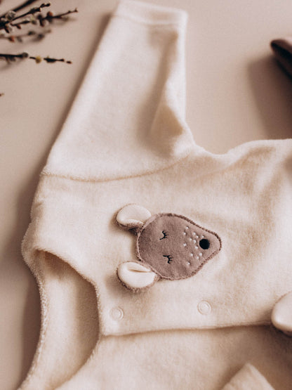 Embroidered Terry Jacket (GOTS)