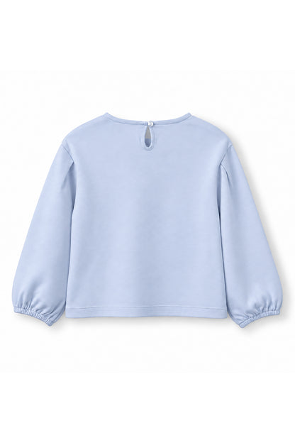 Girls Cosmic Dino Patch Long Sleeve Top