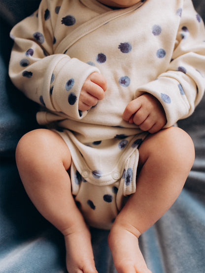 Longsleeve Wrap Bodysuit (GOTS)