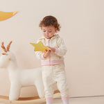 Vauva x Le Petit Prince Vauva x Le Petit Prince - Baby Hooded Long Sleeve Zip Jacket (Pink) Coat & Jacket