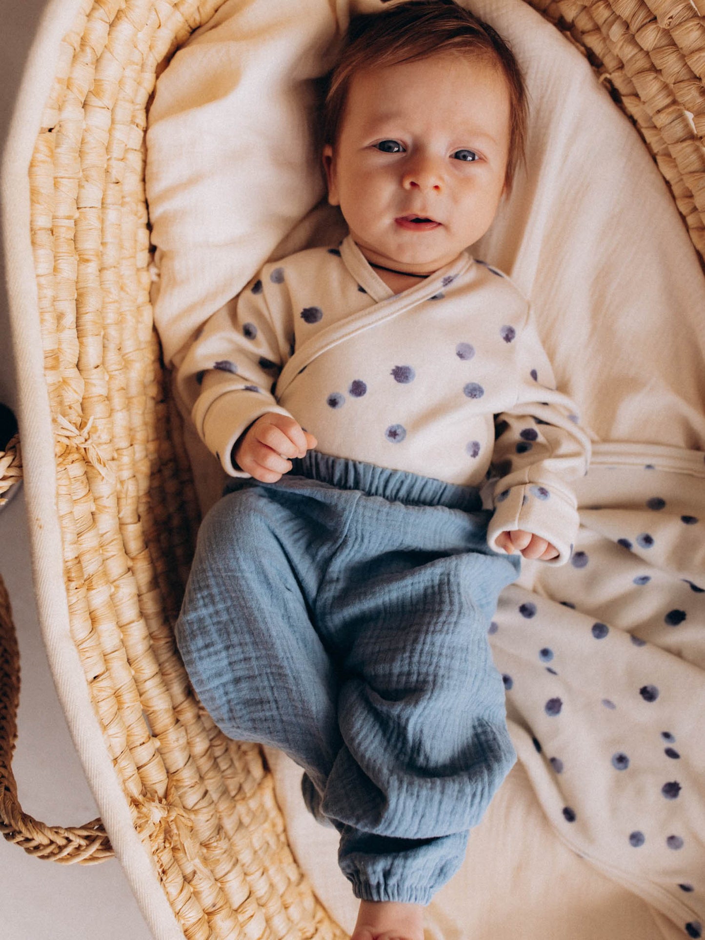 Muslin Baby Trousers (GOTS)
