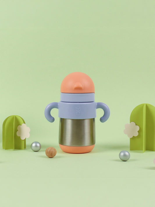 Matt Thermal Straw Bottle