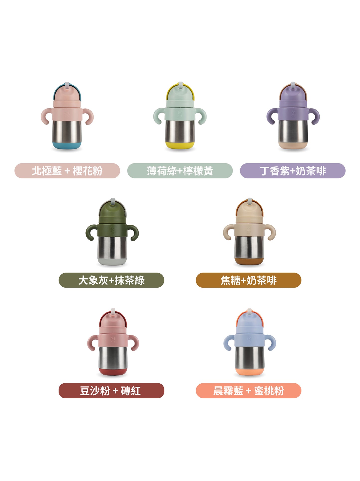 Matt Thermal Straw Bottle