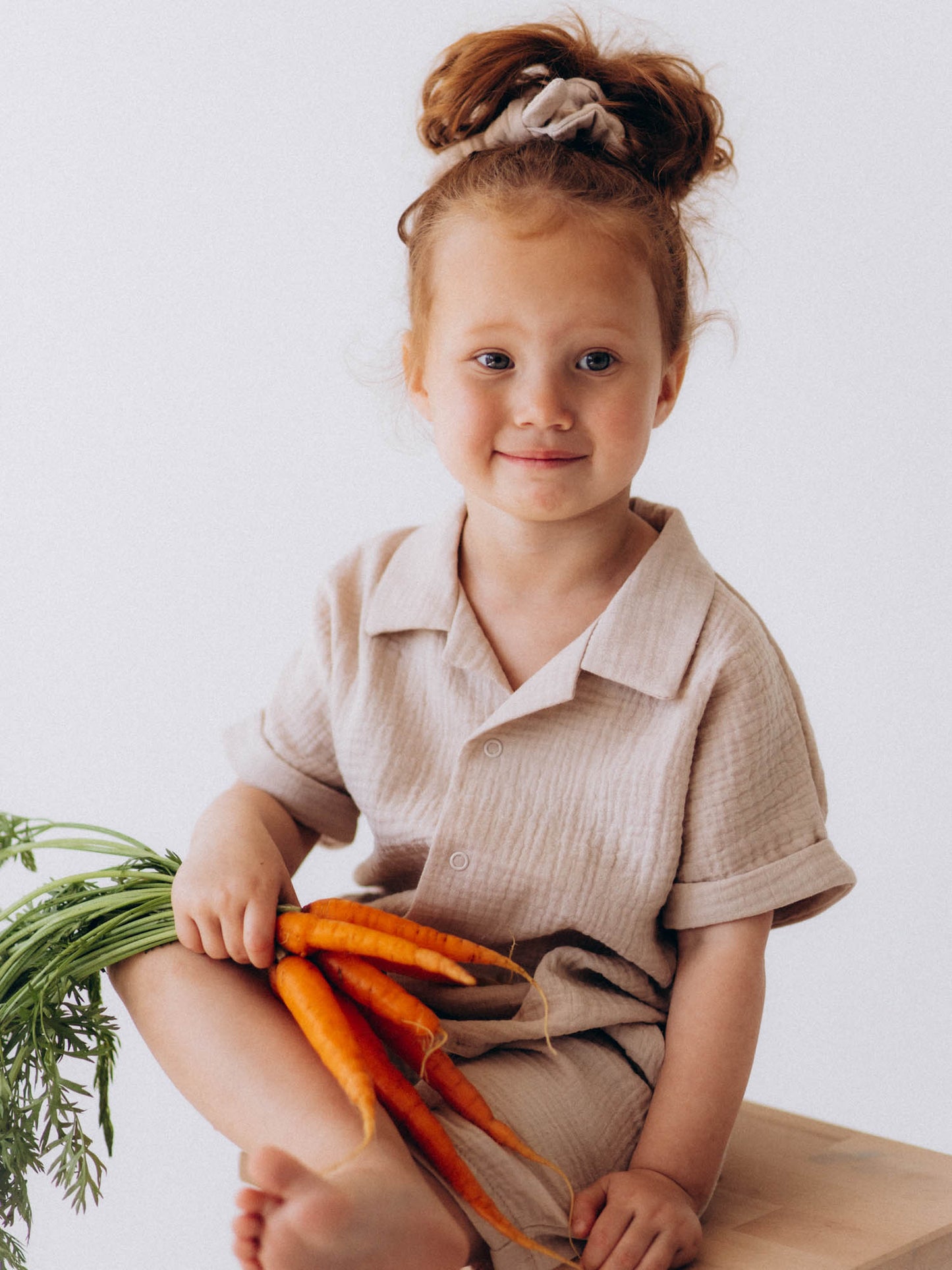 Muslin Kids Shirt (GOTS)