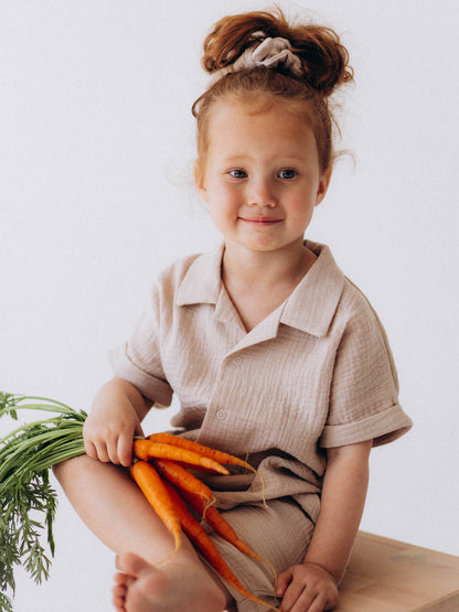 Muslin Kids Shirt (GOTS)