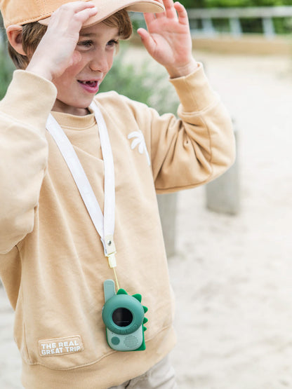 Zoo Walkie Talkie - Dino Pink & Dino Green