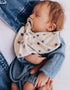 Bib With Pacifier Clip (GOTS)