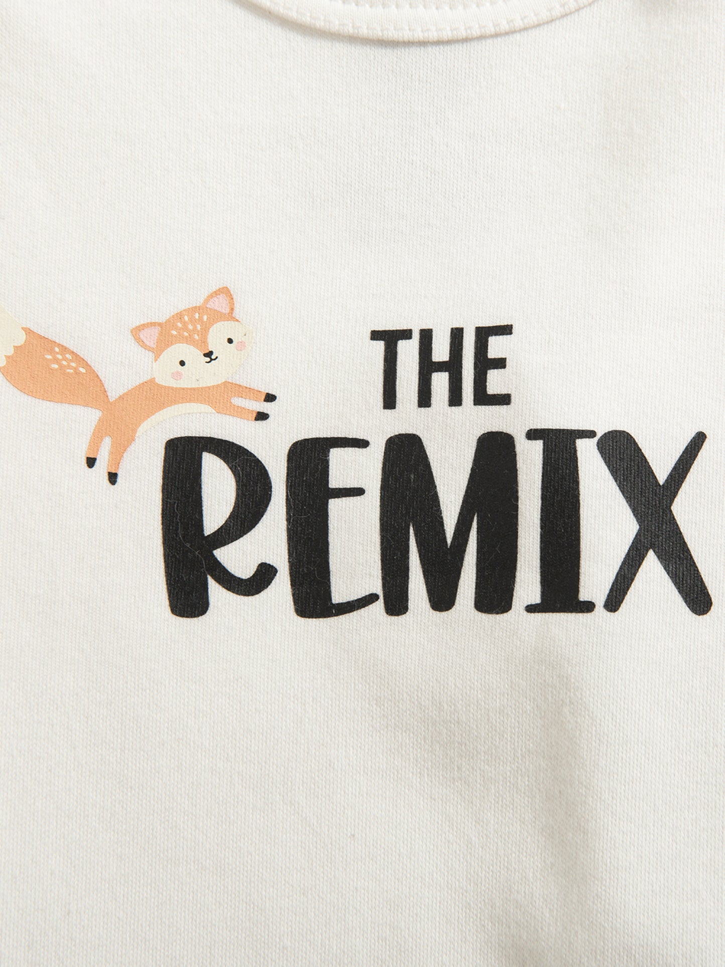 Baby “The Remix” Fox Graphic Bodysuit