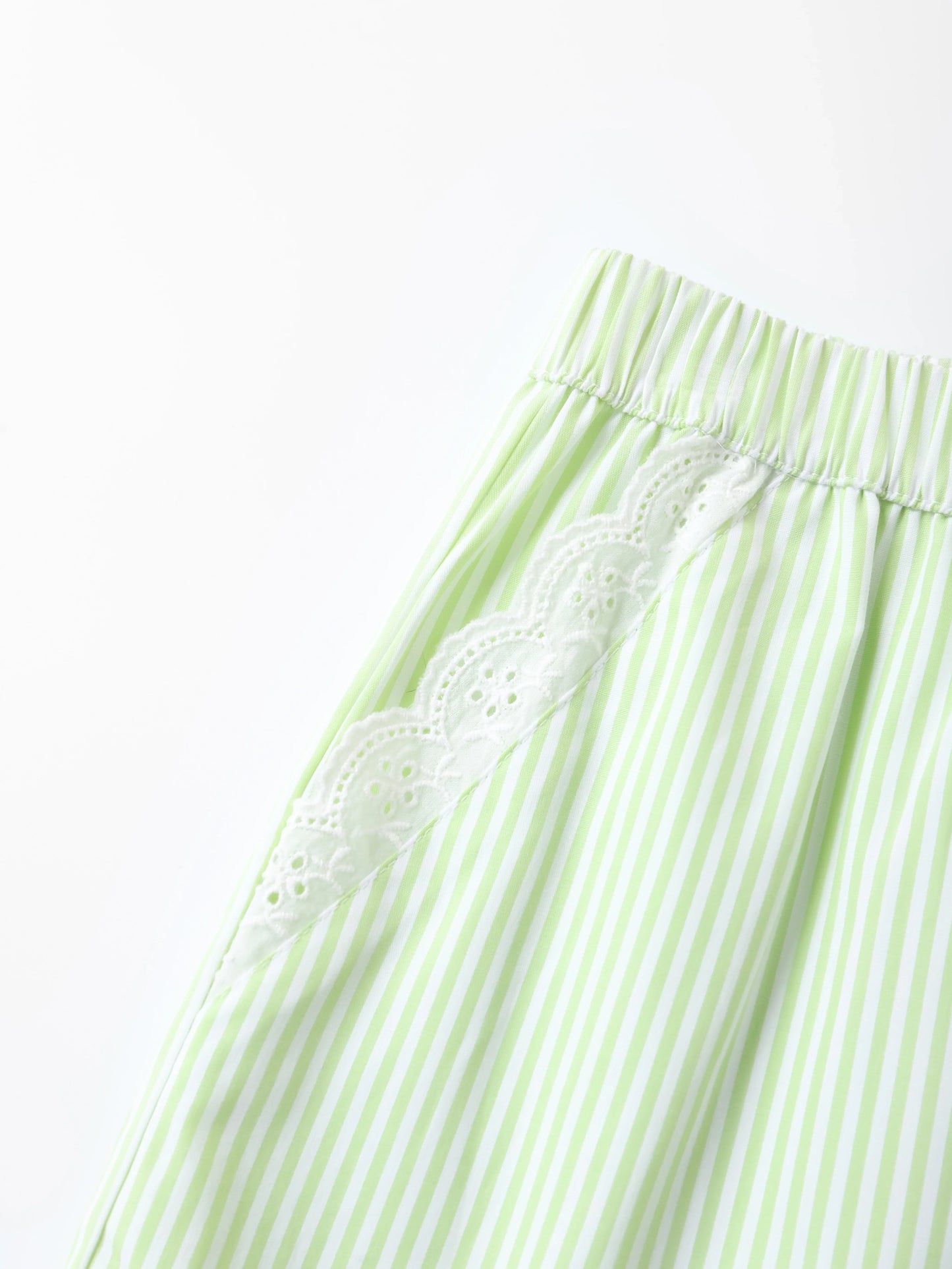 Girls Lace-Trimmed Shorts