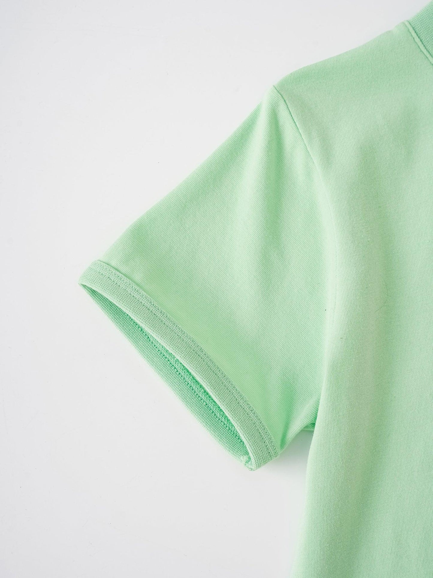 Kids Mint Green Explore Graphic Tee