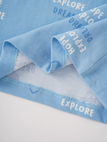 Kid Short Sleeve All-Over Print Tee