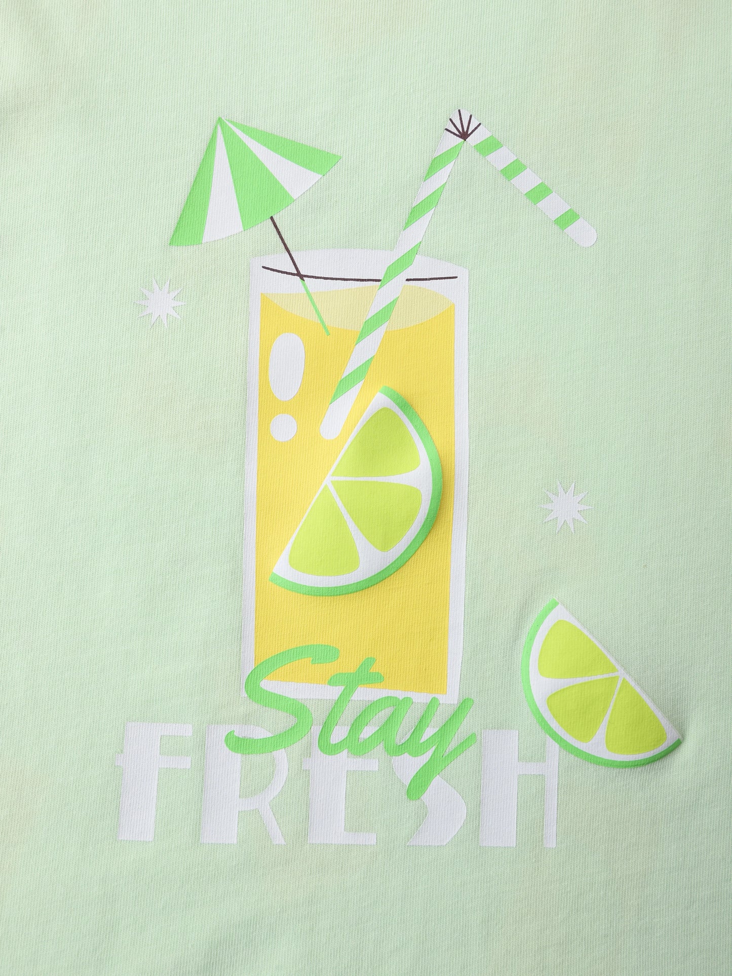 Boys All-Over Lemon Tea Print Tank Top