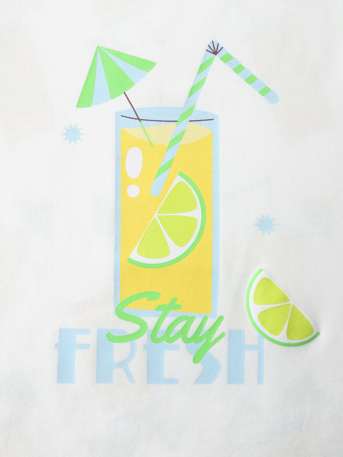 Boys All-Over Lemon Tea Print Tank Top