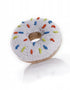 White Donut Rattle