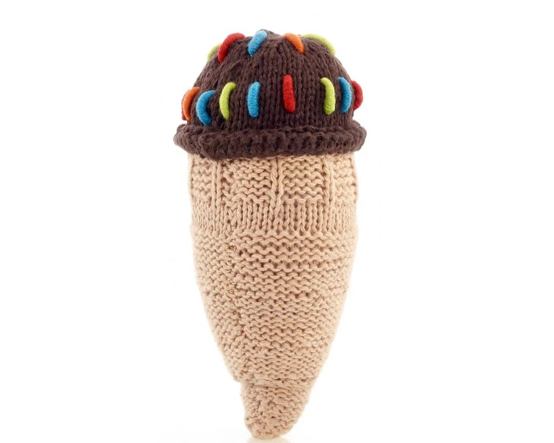Chocolate Cone Rattle