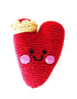 Heart Rattle (Red)