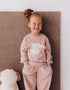 Terry Oversized Sweater With Sheep (GOTS)