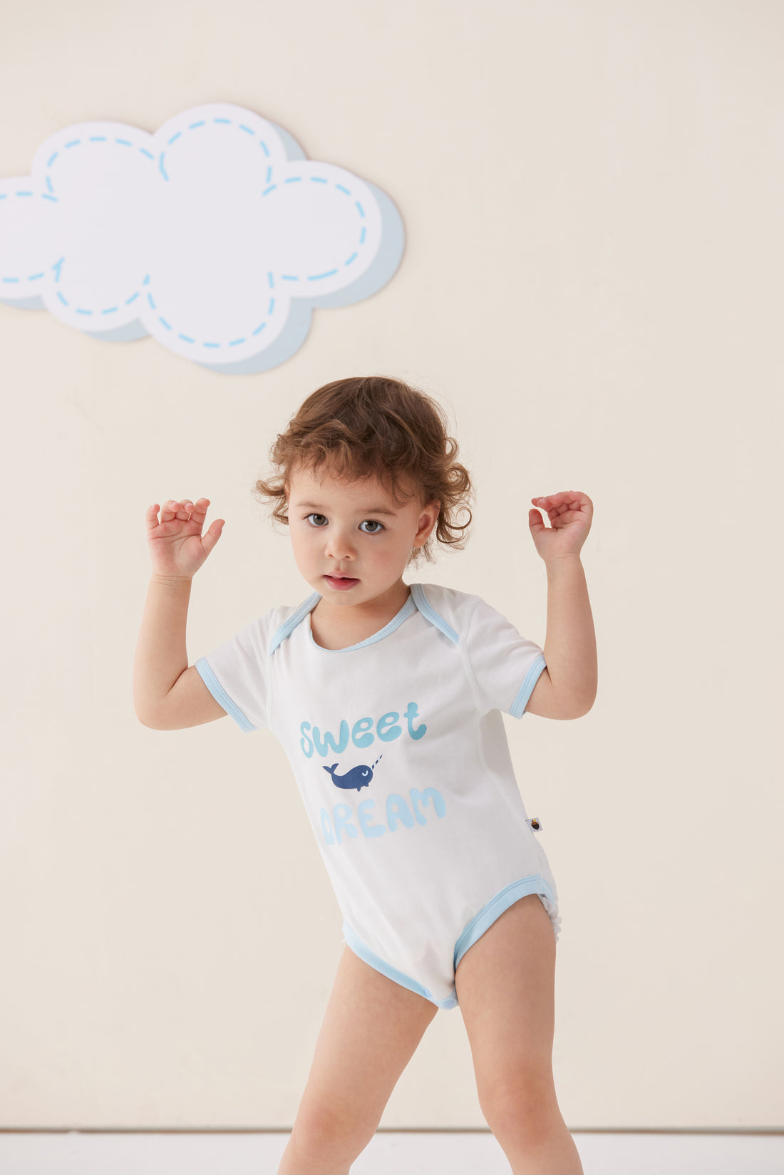 VAUVA Vauva SS24 - Baby Boy Sweet Dream Short Sleeves Bodysuit Bodysuit