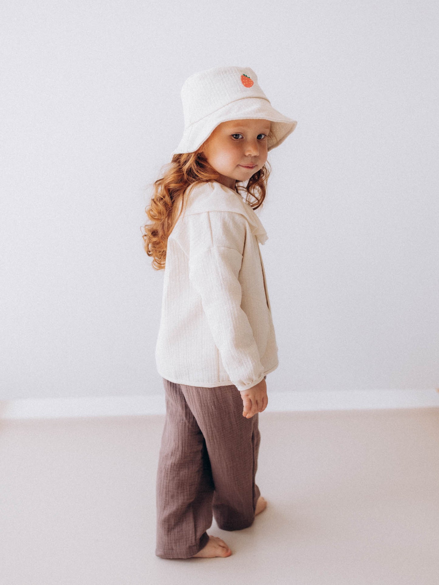 Embroidered Cotton Jacket (GOTS)