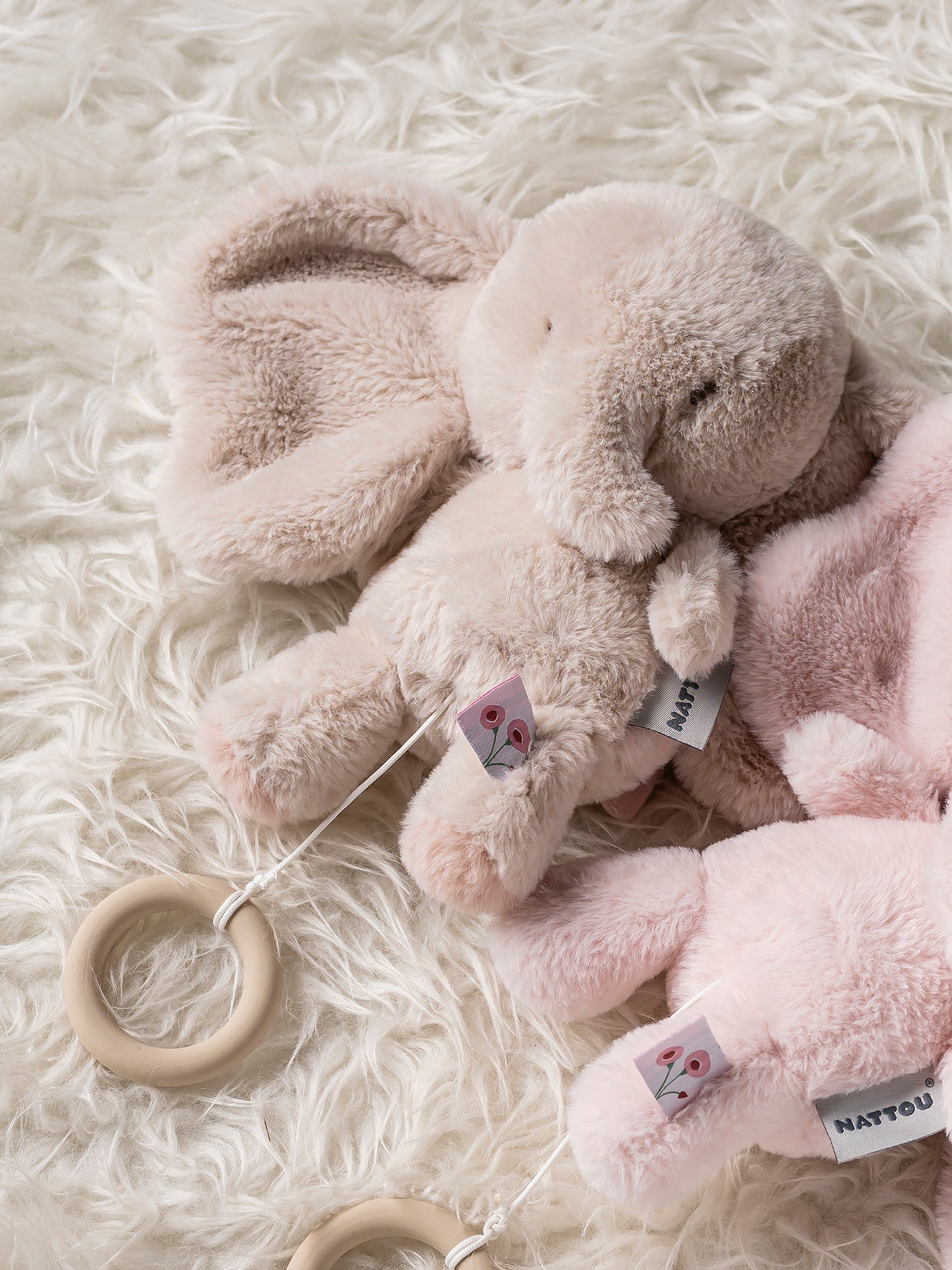 [FanFan] Musical Soft Cuddle Toy - Elephant