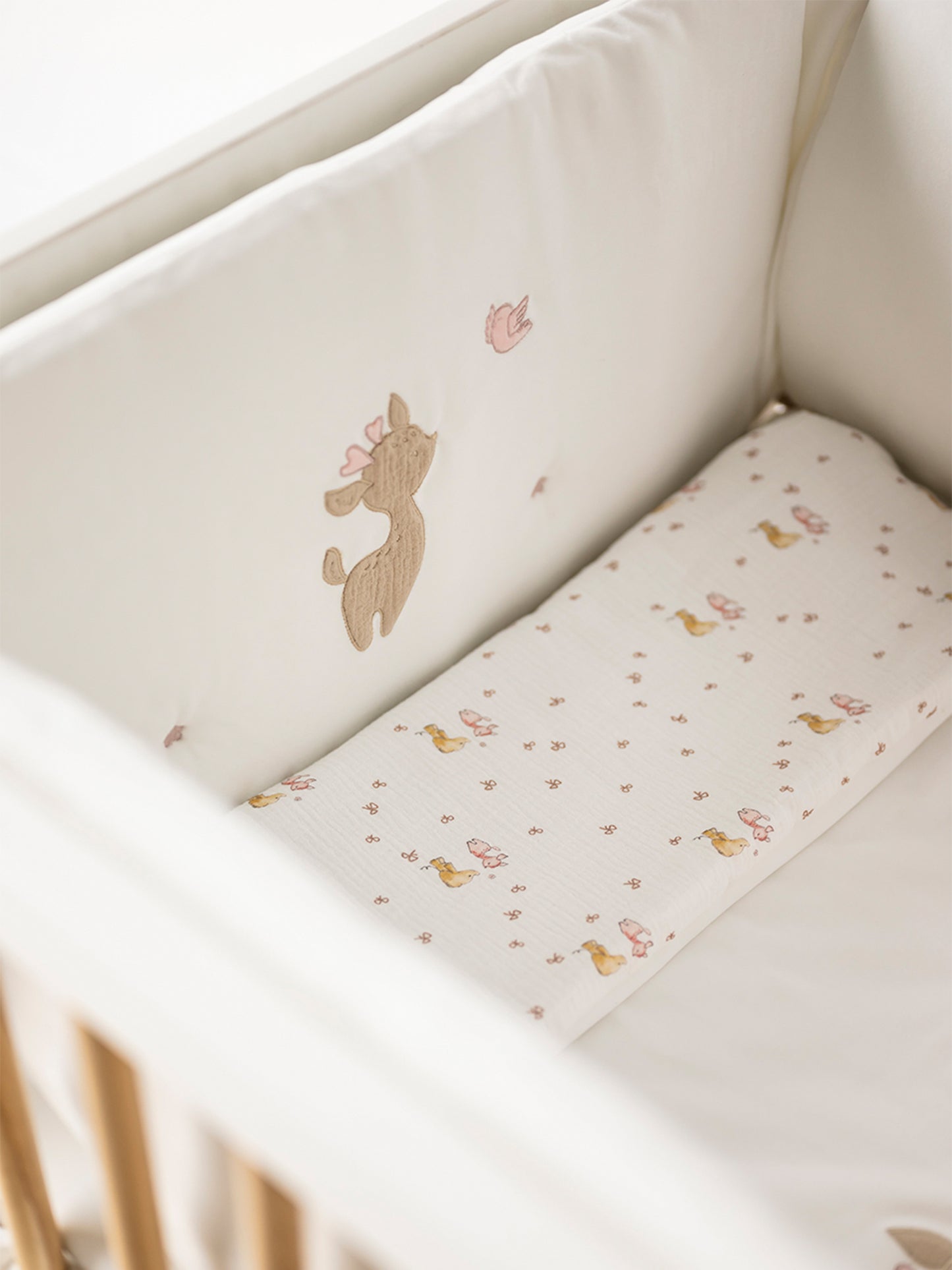 [FanFan] Bed Bumper Soft Velour