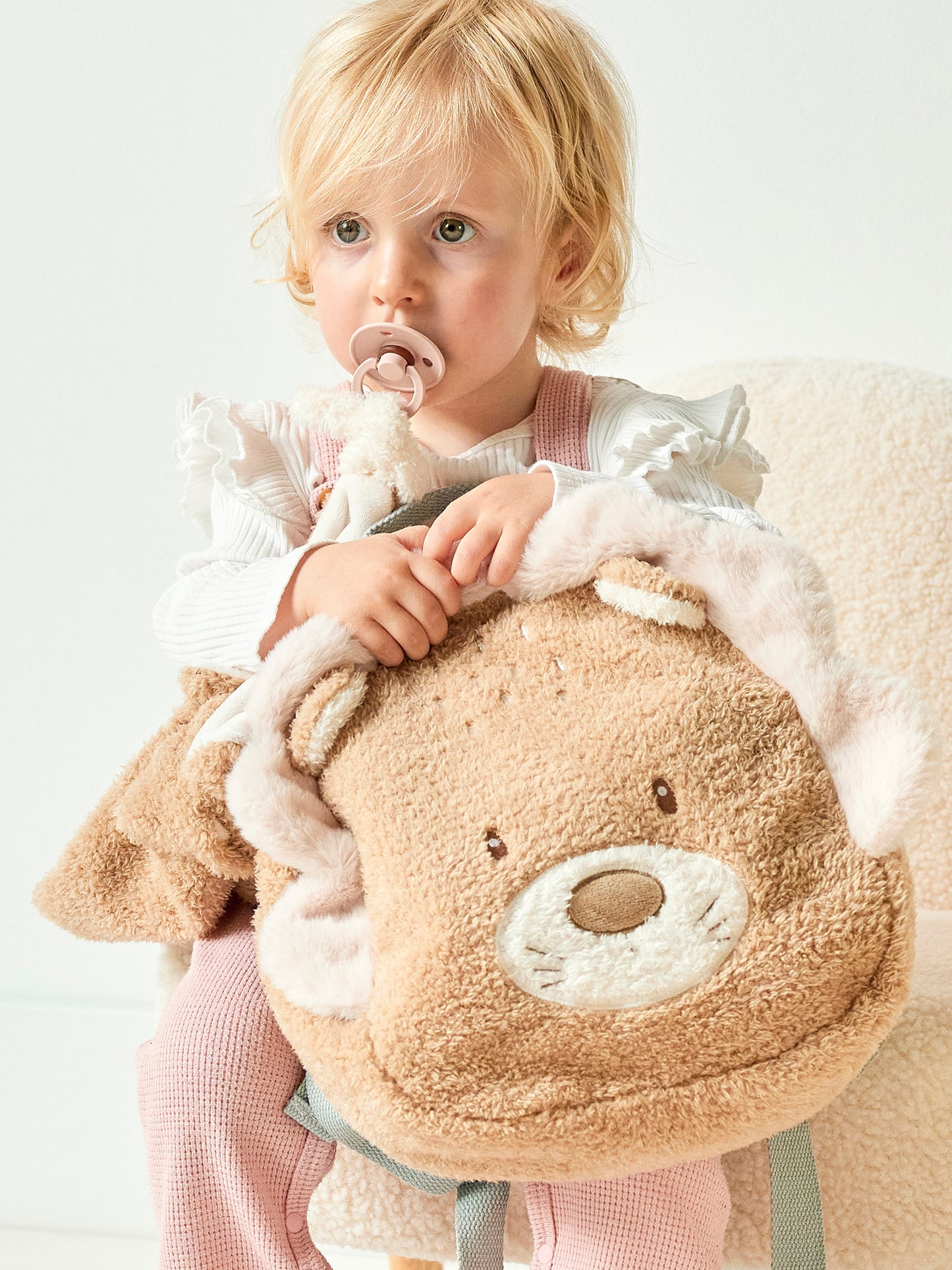 [Teddy] Soft Backpack - Lion