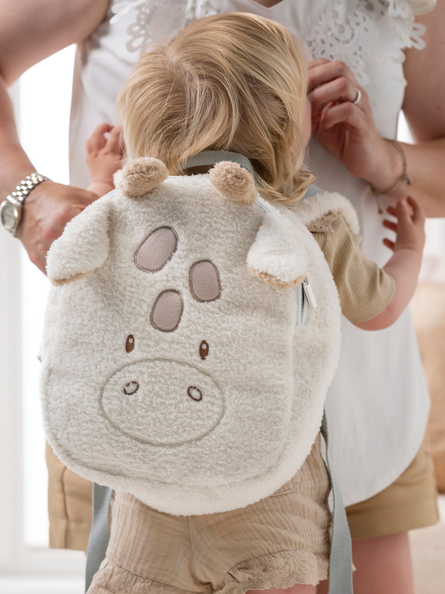 [Teddy] Soft Backpack - Giraffe