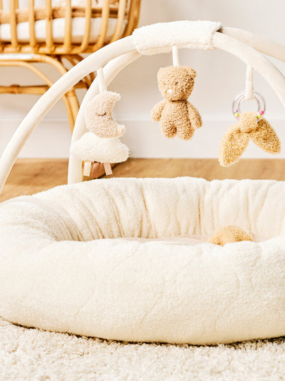 [Teddy] Baby Playmat with Arches Round