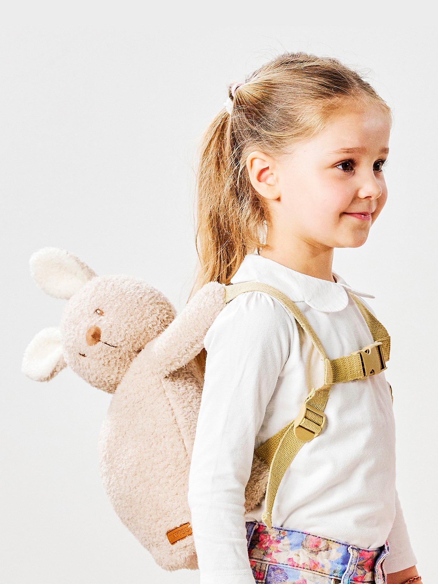 [Teddy] Soft Backpack - Bunny