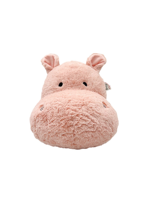Hippo Harvey Plush Wall Decoration – Pink