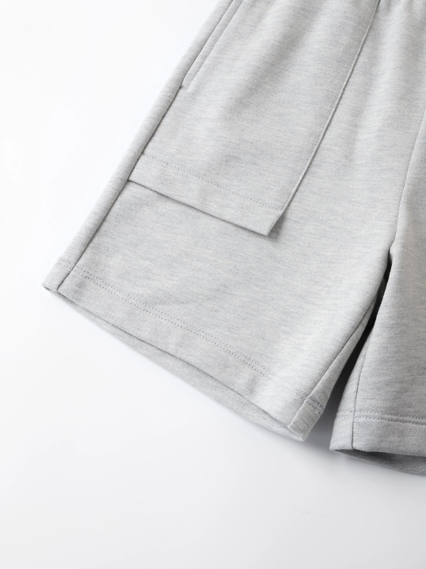 Kid Logo Patch Sweat Shorts