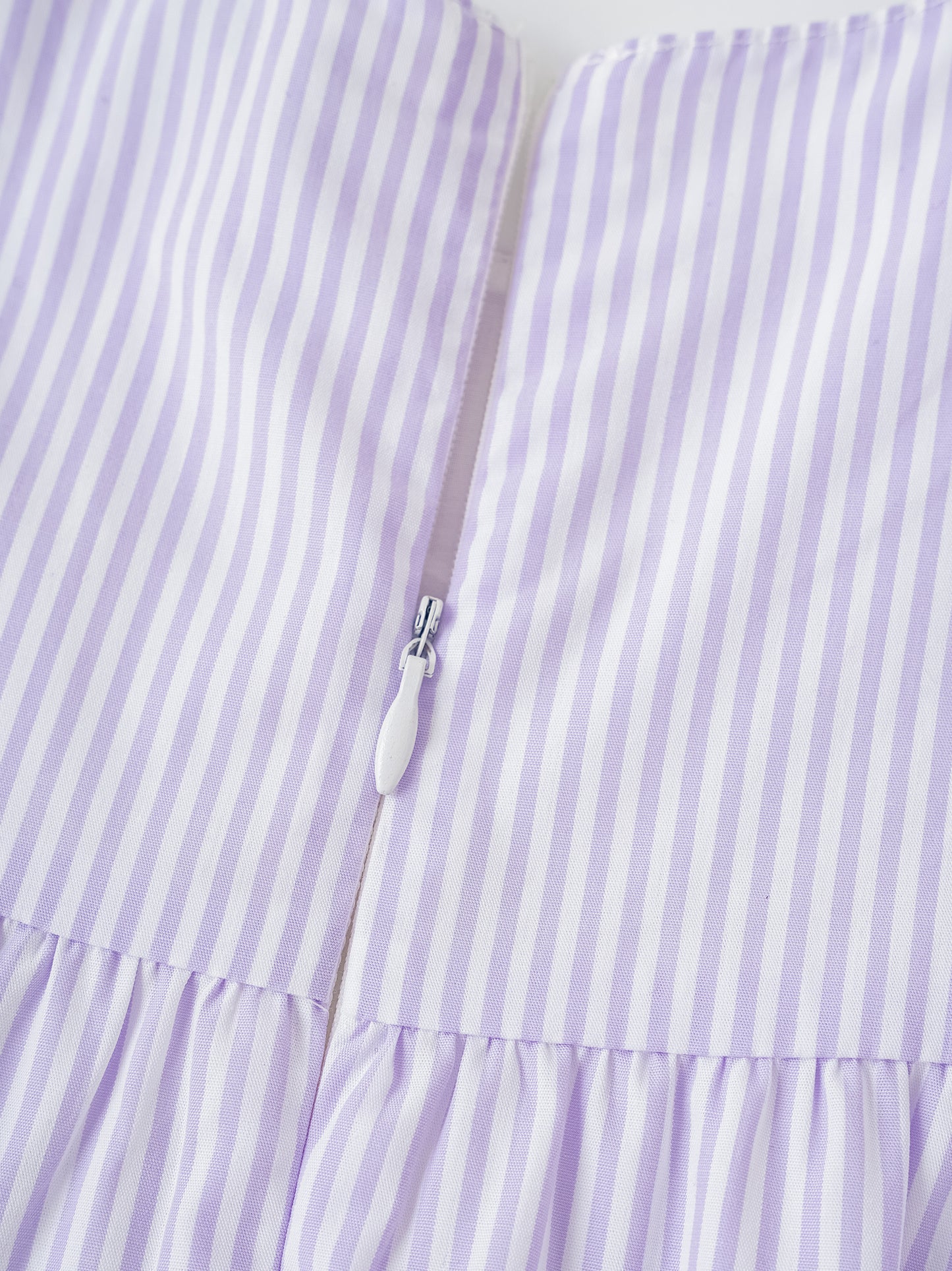 Girls Lace-Trimmed Ruffle Sleeve Dress